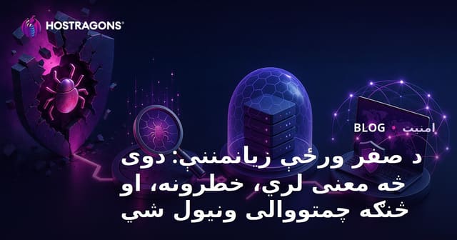 صفر ورځني امنيتي ضعفونه: معنا، خطرونه او د چمتوالي لارې