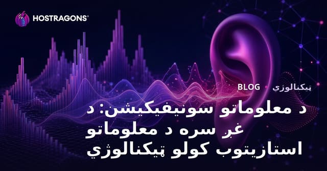 د معلوماتو سونیفیکیشن: د غږ سره د معلوماتو استازیتوب کولو ټیکنالوژي