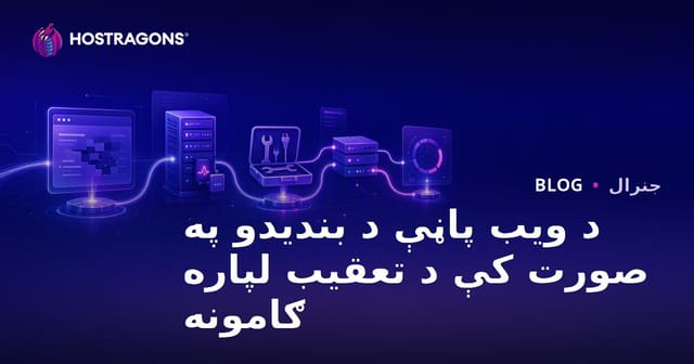 د ویب پاڼې د بندیدو په صورت کې د تعقیب لپاره ګامونه
