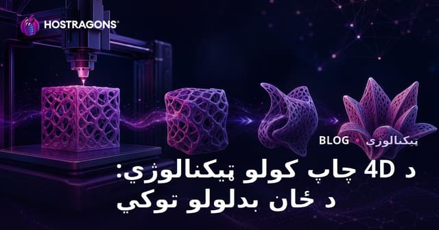 د 4D چاپ کولو ټیکنالوژي: د ځان بدلولو توکي
