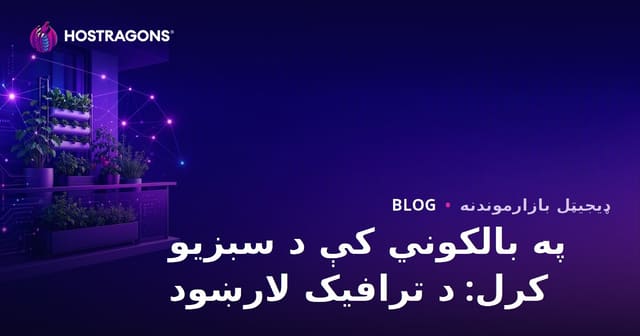 ښاري کرنه او بالکون کې سبزيجاتو د کرلو لپاره د ویب ترافیک لوړولو تخنیکونه
