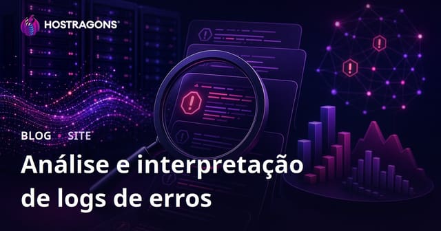 Análise e interpretação de logs de erros
