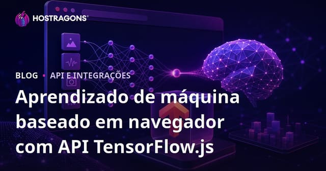 Aprendizado de máquina baseado em navegador com API TensorFlow.js