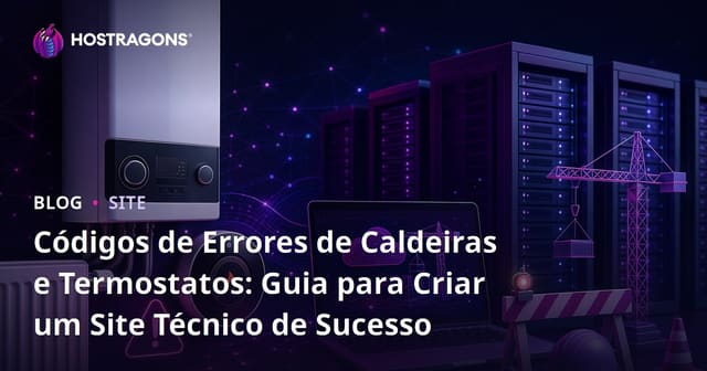 Códigos de Errores de Caldeiras e Termostatos: Guia para Criar um Site Técnico de Sucesso
