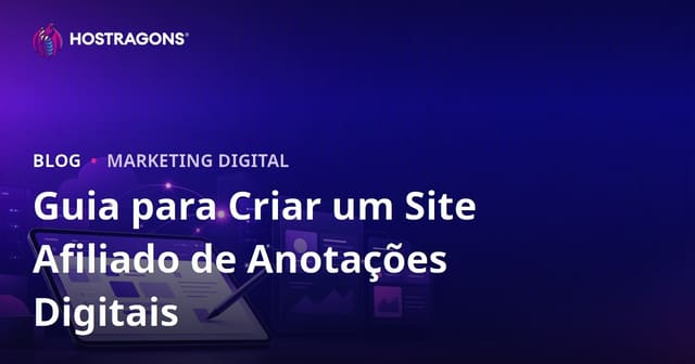 Como Criar um Site de Afiliados para Aplicativos de Anotações Digitais e iPad para Estudantes?