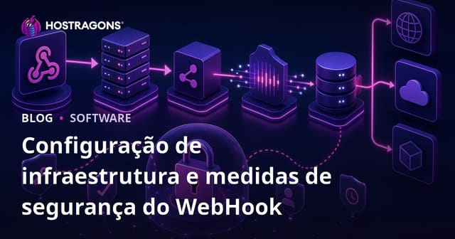 Configuração de infraestrutura e medidas de segurança do WebHook