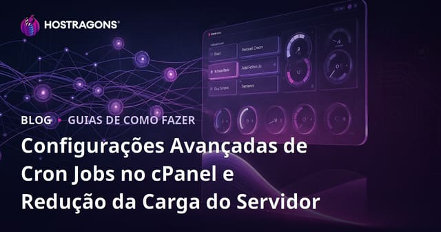 Configurações Avançadas de Cron Jobs no cPanel e Redução da Carga do Servidor