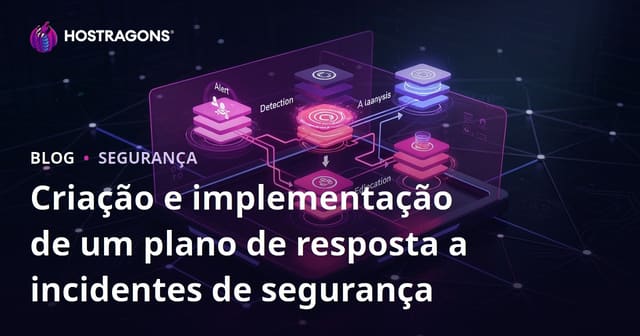 Criação e implementação de um plano de resposta a incidentes de segurança