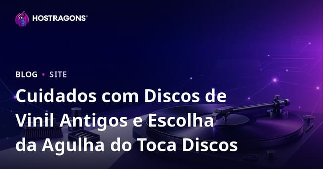 Cuidados com Discos de Vinil Antigos e Escolha da Agulha do Toca Discos