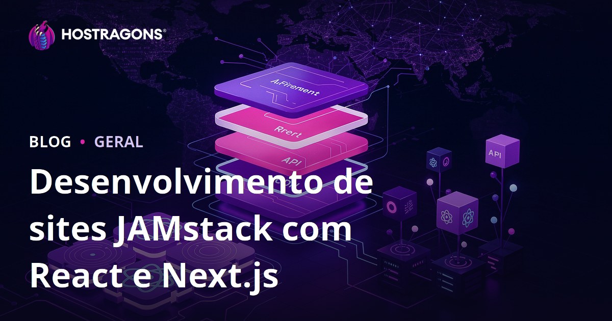 Desenvolvimento de sites JAMstack com React e Next.js