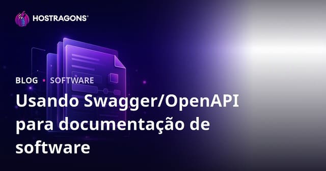 Usando Swagger/OpenAPI para documentação de software