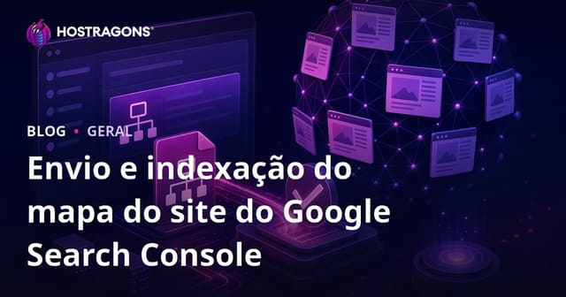 Envio e indexação do mapa do site do Google Search Console
