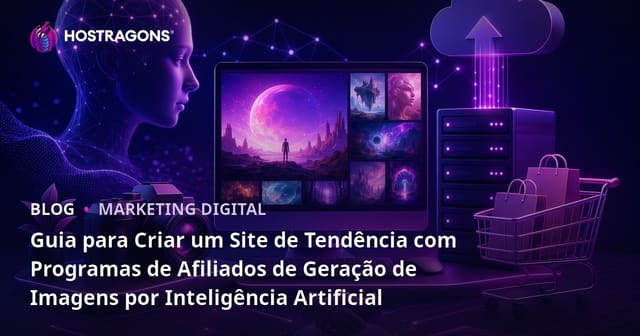 Guia para Criar um Site de Tendência com Programas de Afiliados de Geração de Imagens por Inteligência Artificial