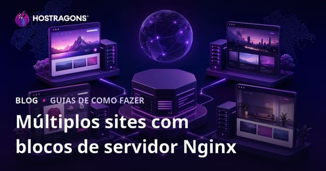 Hospedagem de Vários Sites com Blocos de Servidor Nginx