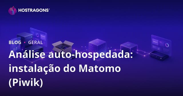 Análise auto-hospedada: instalação do Matomo (Piwik)