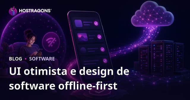 UI otimista e design de software offline-first