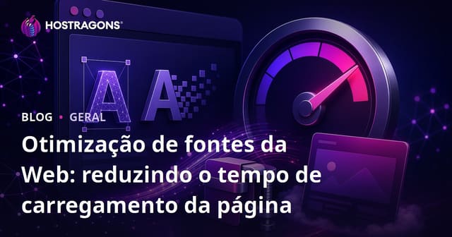 Otimização de fontes da Web: reduzindo o tempo de carregamento da página
