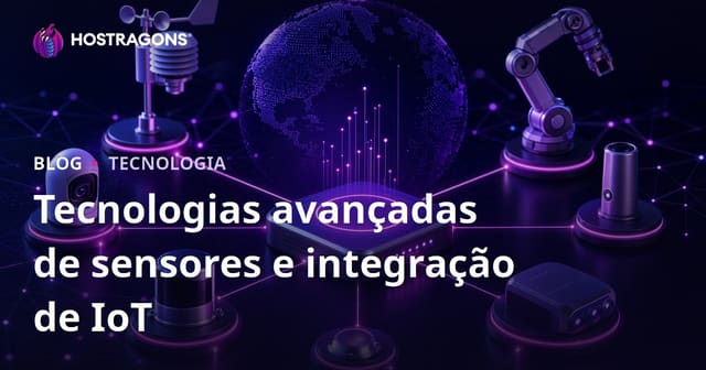 Tecnologias avançadas de sensores e integração de IoT