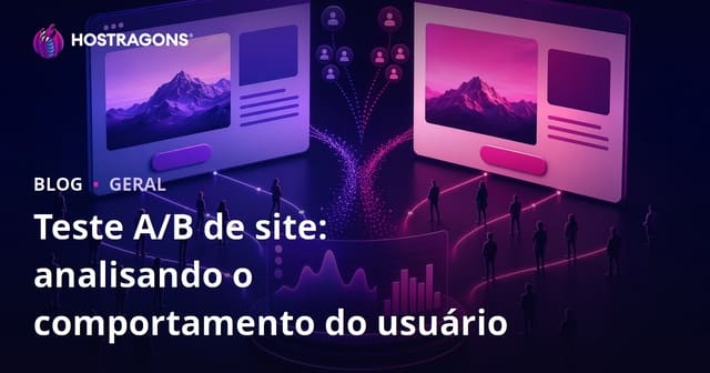 Teste A/B de site: analisando o comportamento do usuário