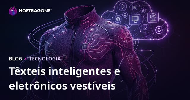 Têxteis inteligentes e eletrônicos vestíveis