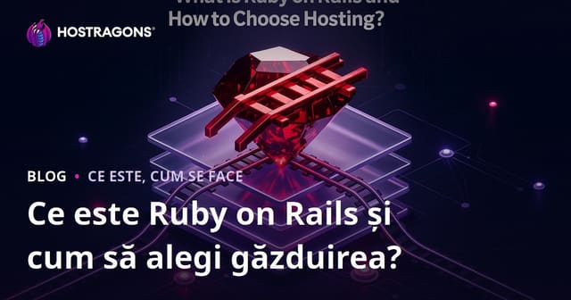 Ce este Ruby on Rails și cum să alegi gazduirea potrivită?