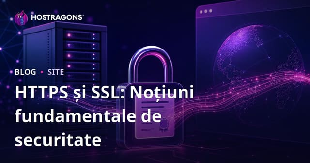 HTTPS și SSL: Noțiuni fundamentale de securitate