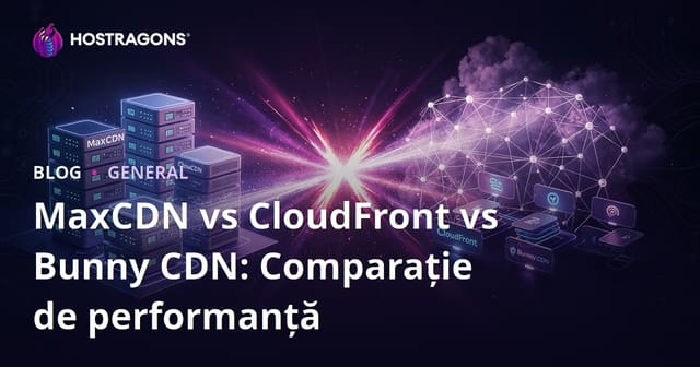 MaxCDN vs CloudFront vs Bunny CDN: Comparație de performanță