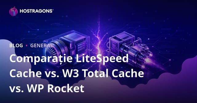 Comparație LiteSpeed Cache vs. W3 Total Cache vs. WP Rocket