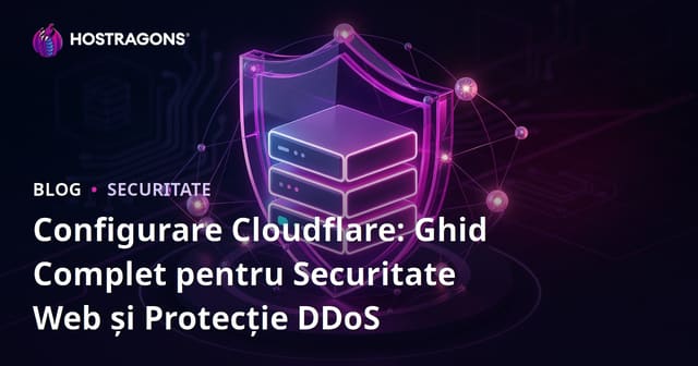 Configurare Cloudflare: Ghid Complet pentru Securitate Web și Protecție DDoS