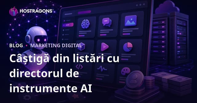 Cum să câștigi bani din listarea unui site de directory pentru unelte AI