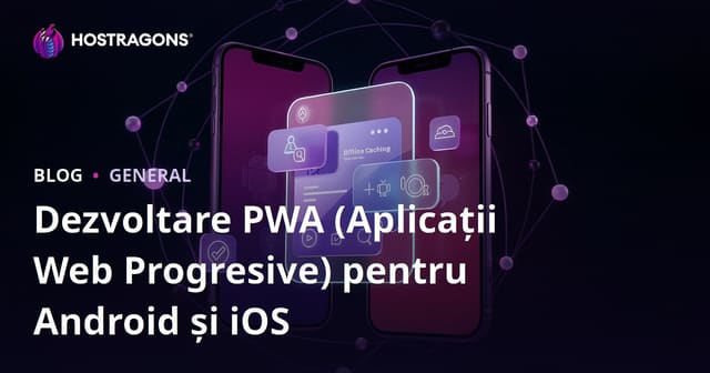 Dezvoltare PWA (Aplicații Web Progresive) pentru Android și iOS