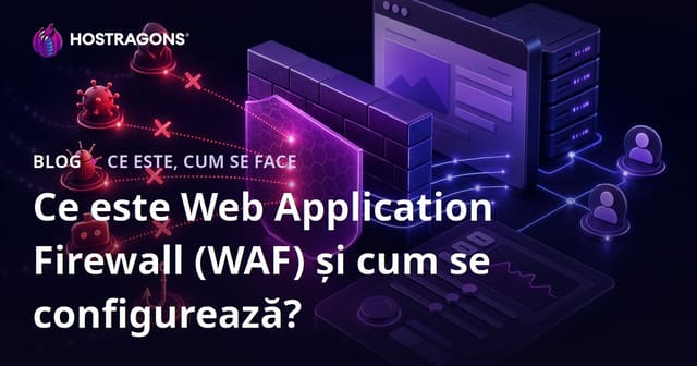 Ce este Web Application Firewall (WAF) și cum se configurează?