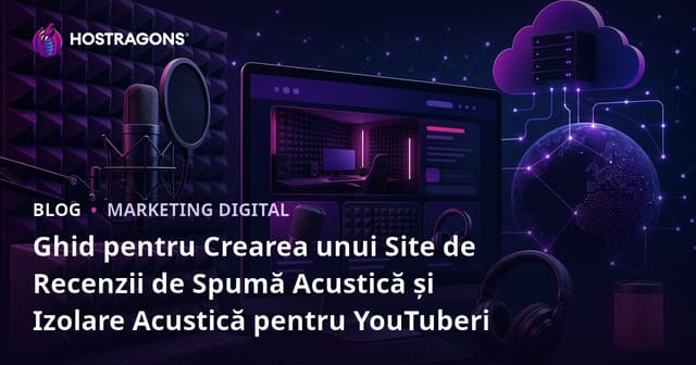 Ghid pentru Crearea unui Site de Recenzii de Spumă Acustică și Izolare Acustică pentru YouTuberi