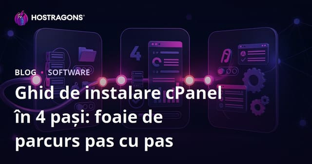 Ghid de instalare cPanel în 4 pași: foaie de parcurs pas cu pas