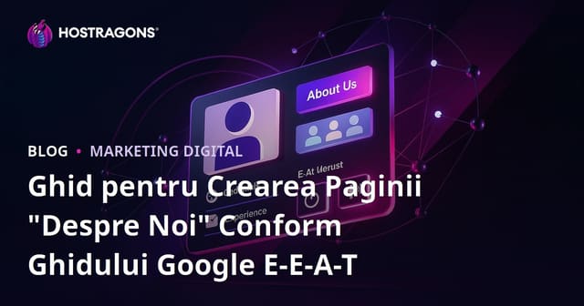 Ghid pentru Crearea Paginii "Despre Noi" Conform Ghidului Google E-E-A-T