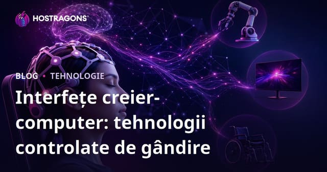 Interfețe creier-computer: tehnologii controlate de gândire