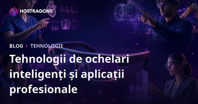 Tehnologii de ochelari inteligenți și aplicații profesionale