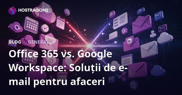 Office 365 vs Google Workspace: Soluții de Email pentru Afaceri