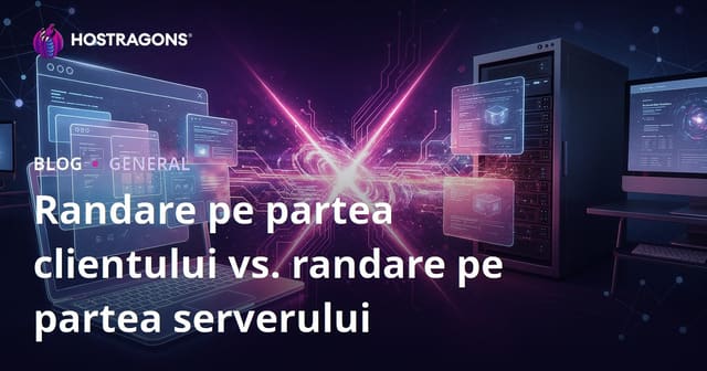 Randare pe partea clientului vs. randare pe partea serverului