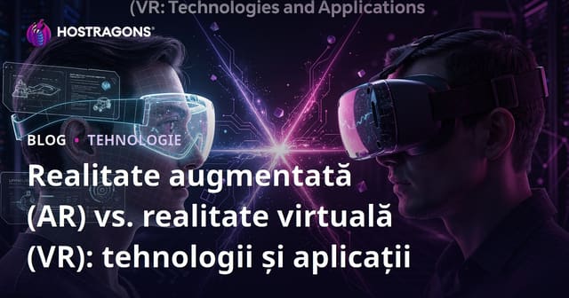Realitate augmentată (AR) vs. realitate virtuală (VR): tehnologii și aplicații