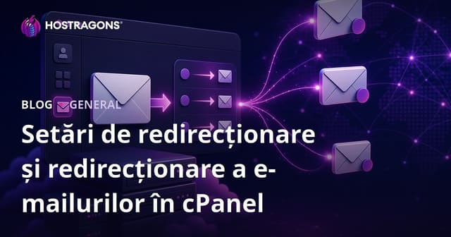 Setări de redirecționare și redirecționare a e-mailurilor în cPanel