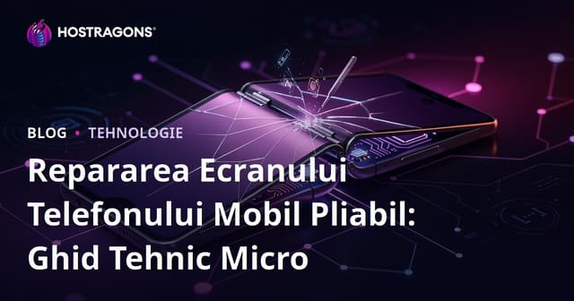 Repararea Ecranului Telefonului Mobil Pliabil: Ghid Tehnic Micro