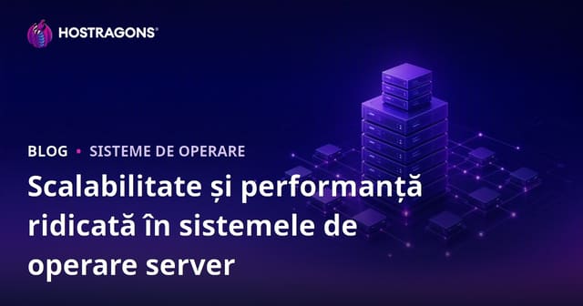 Scalabilitate și performanță ridicată în sistemele de operare server
