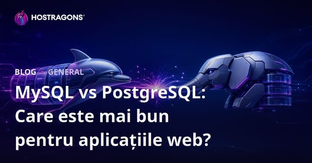 MySQL vs PostgreSQL: Care este mai bun pentru aplicațiile web?