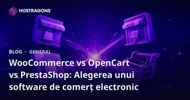 WooCommerce vs OpenCart vs PrestaShop: Alegerea unui software de comerț electronic