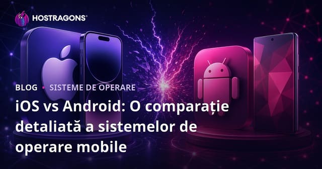 iOS vs Android: O comparație detaliată a sistemelor de operare mobile