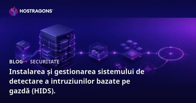 Sistem de Detectare a Intruziunilor Bazat pe Gazdă (HIDS) – Instalare și Management
