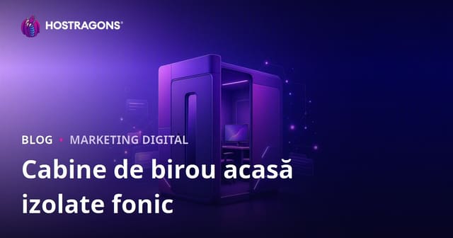 Site B2B pentru cabinete acustice de birou de acasă