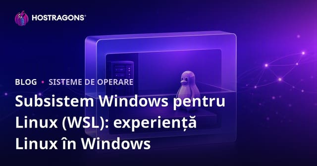 Subsistem Windows pentru Linux (WSL): experiență Linux în Windows