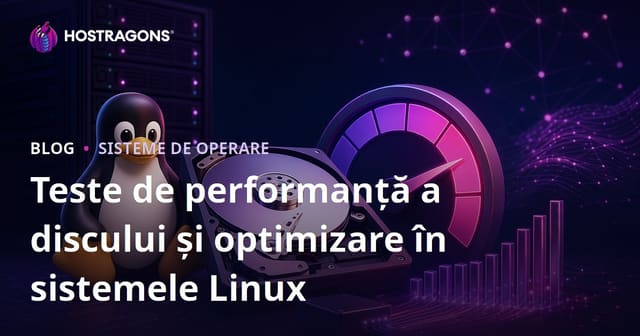 Teste de performanță a discului și optimizare în sistemele Linux